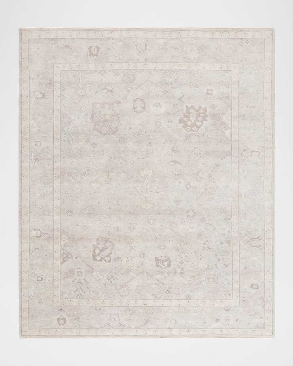 Bergamot Hand-Knotted Rug, 6' x 9'